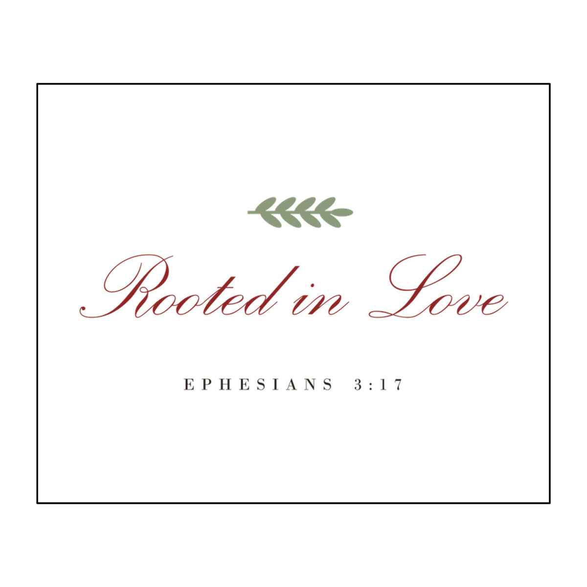 Rooted in Love Comfort Candle Set – Christian candle gift from Little Baby Nest Co