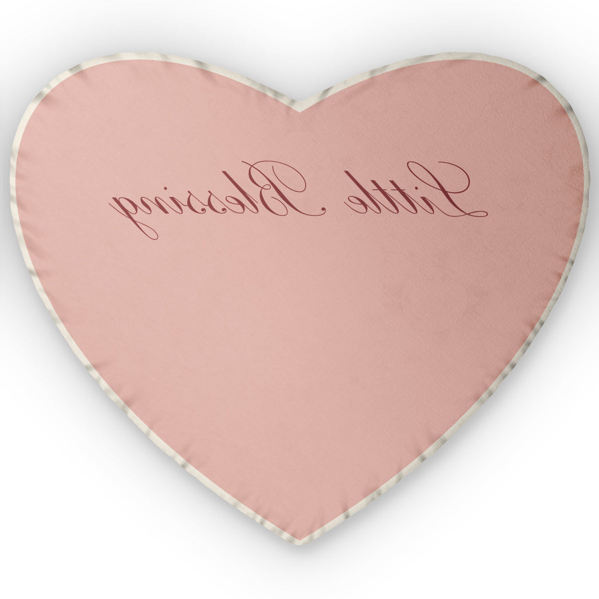 Little Blessing Heart Pillow