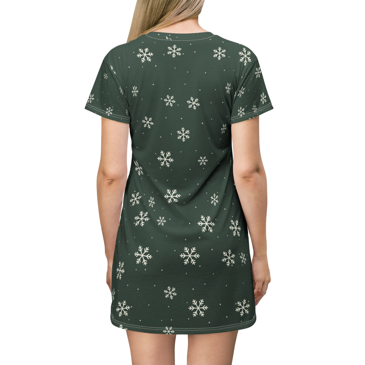 Snowfall T-Shirt Dress