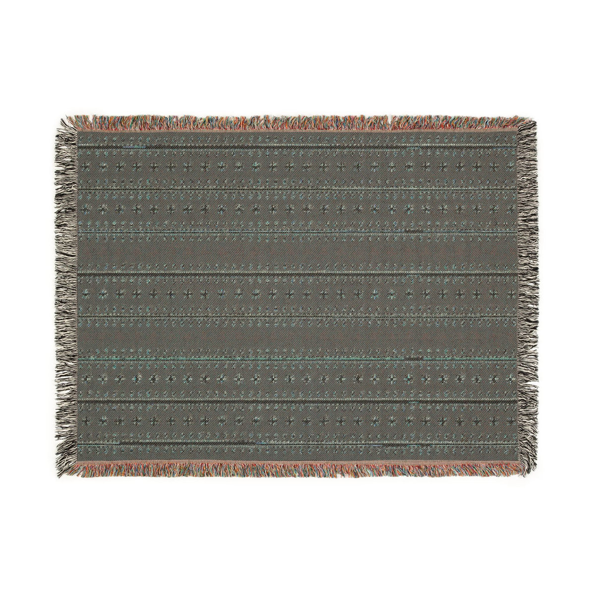 Fair Isle Woven Blanket
