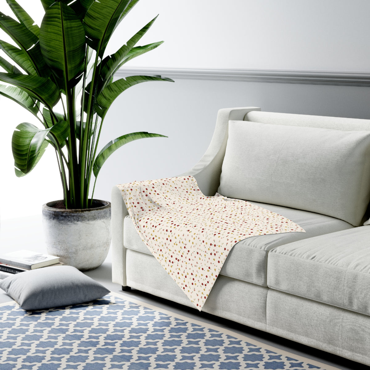 Wildflower Swaddle Blanket