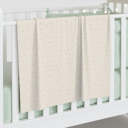 Golden Stars Swaddle Blanket