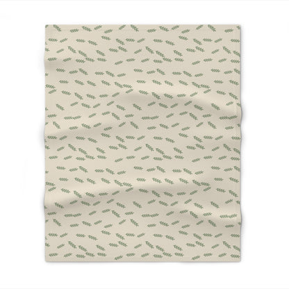 Olive Branch Throw Blanket – cozy blanket from Little Baby Nest Co