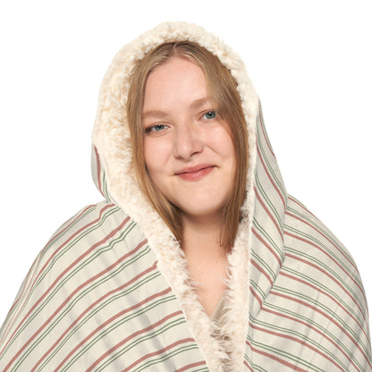 Ticking Stripe Snuggle Blanket
