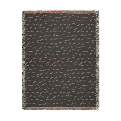 Olive Branch Woven Blanket