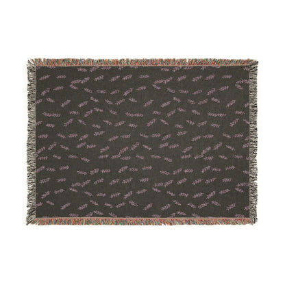 Olive Branch Woven Blanket
