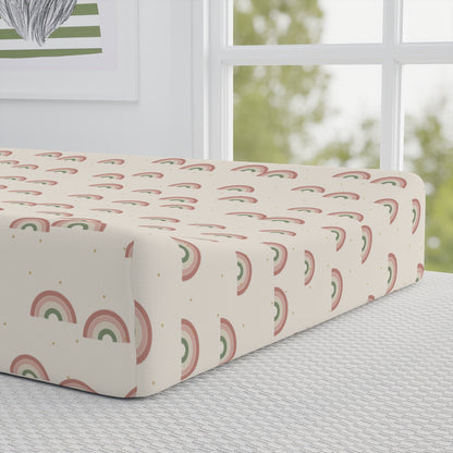 Muted Rainbows Changing Pad Cover
