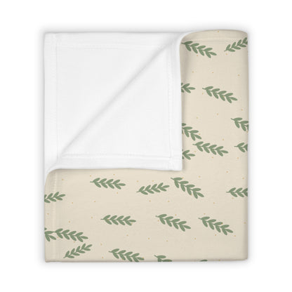 Olive Branch Throw Blanket