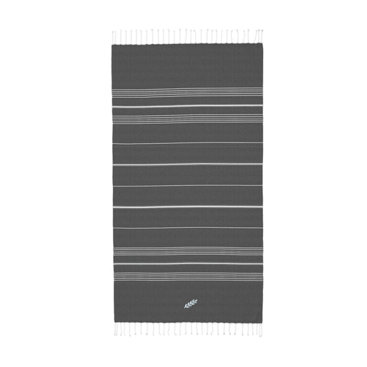 Olive Sprig Embroidered Cali Throw – cozy blanket from Little Baby Nest Co
