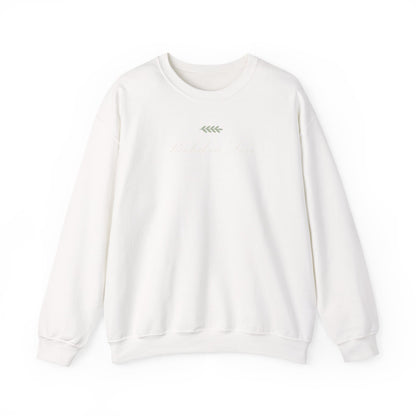Rooted in Love Crewneck Sweatshirt – Christian cozy apparel from Little Baby Nest Co