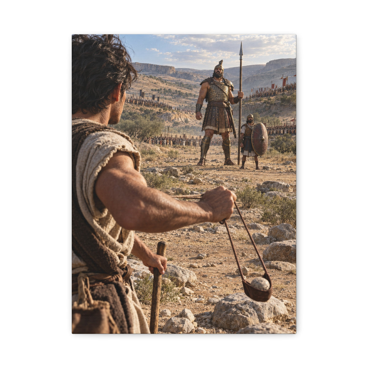 David and Goliath