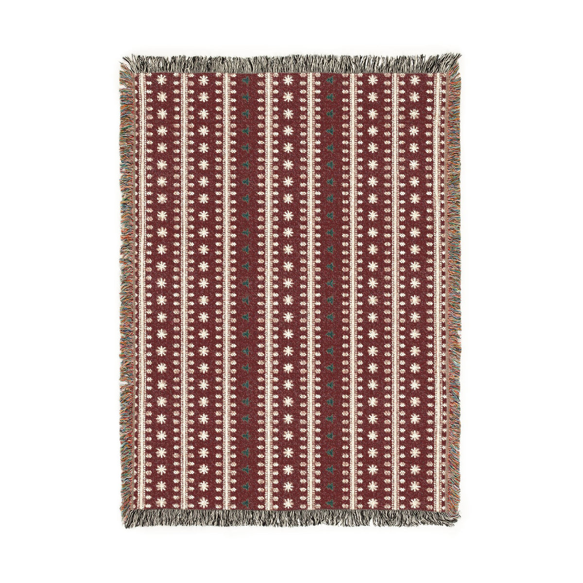 Fair Isle Woven Blanket