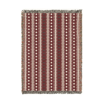 Fair Isle Woven Blanket