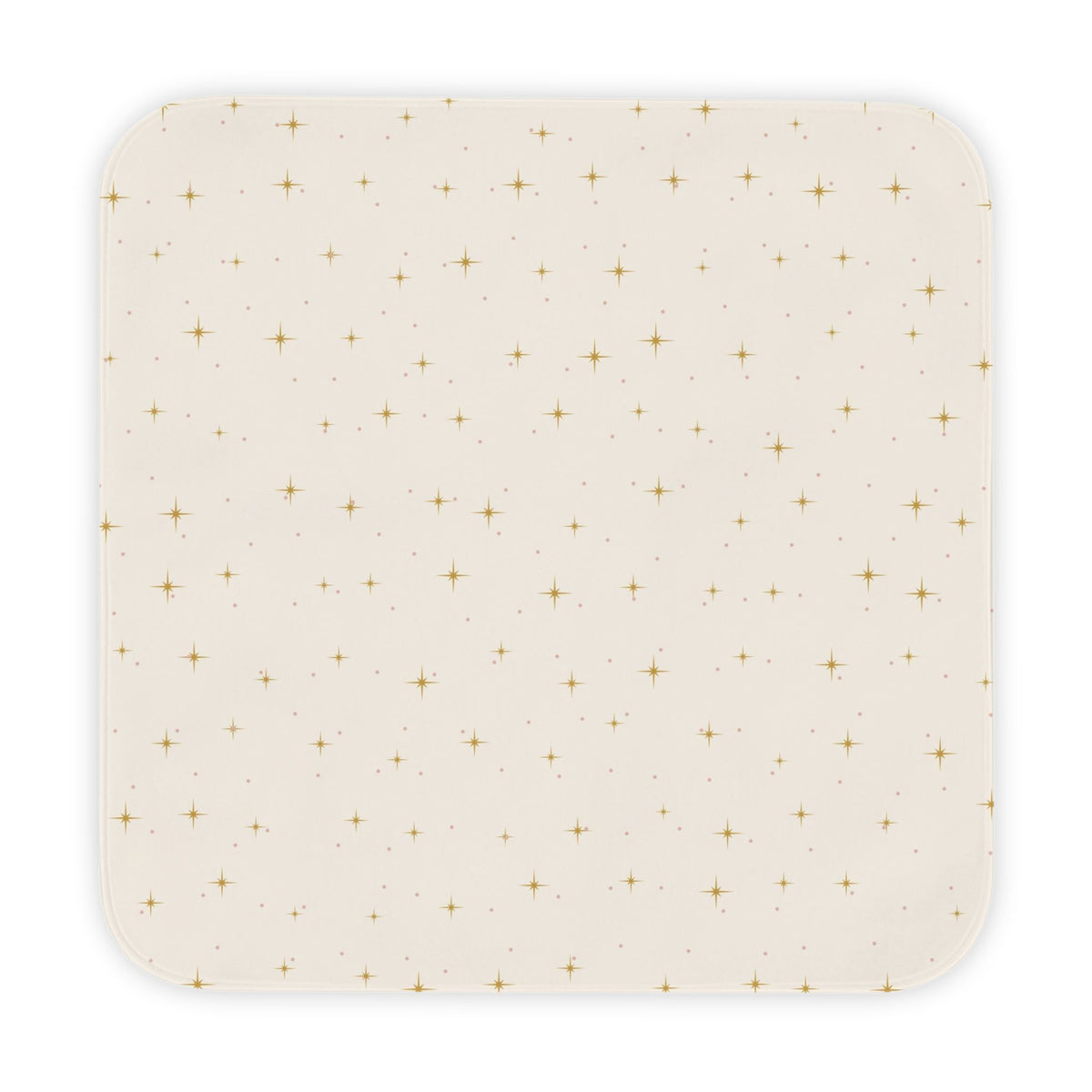 Golden Stars Hooded Baby Towel – Christian baby gift from Little Baby Nest Co
