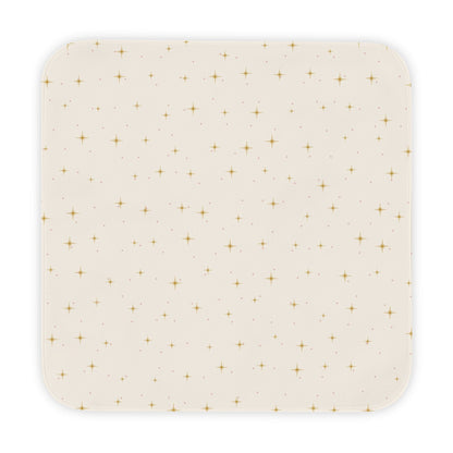 Golden Stars Hooded Baby Towel – Christian baby gift from Little Baby Nest Co