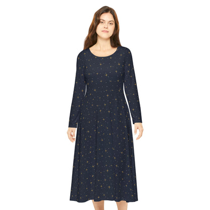 Holy Night Long Sleeve Dress