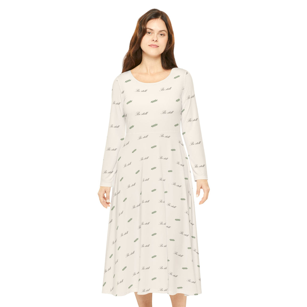 Be Still Long Sleeve Dress