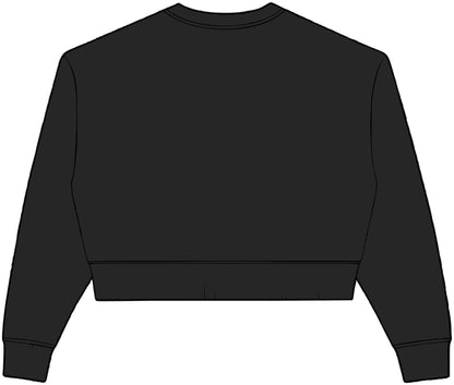 Slow Mornings Crop Crewneck