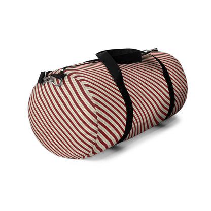 Candy Cane Stripe Duffel Bag