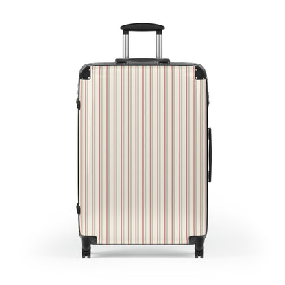 Ticking Stripe Suitcase