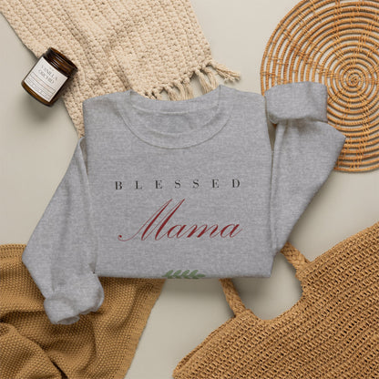 Blessed Mama Crewneck Sweatshirt