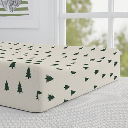Little Evergreens Changing Pad Cover