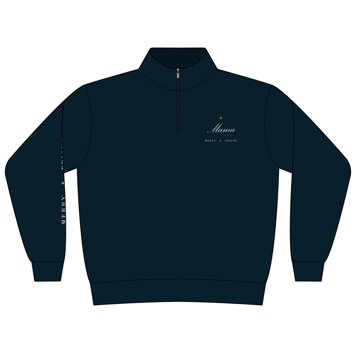 Mama Merry and Bright Quarter-Zip