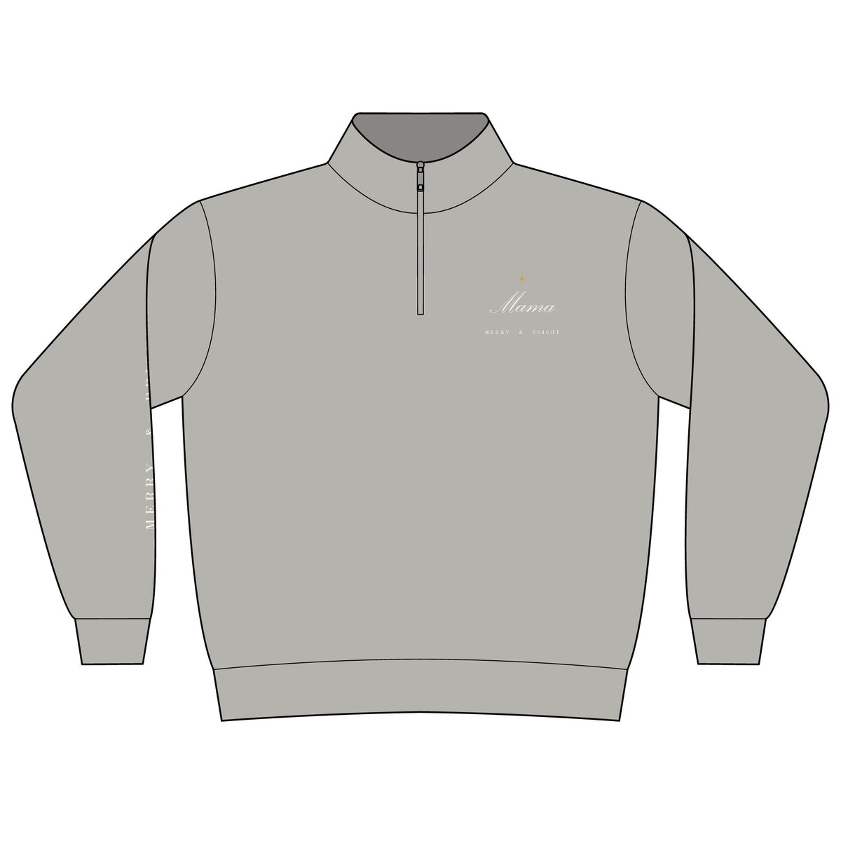 Mama Merry and Bright Quarter-Zip