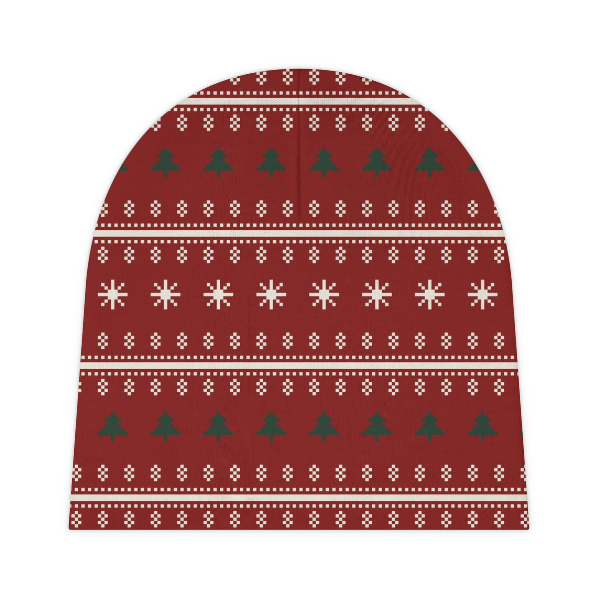Fair Isle Baby Beanie – baby gift from Little Baby Nest Co