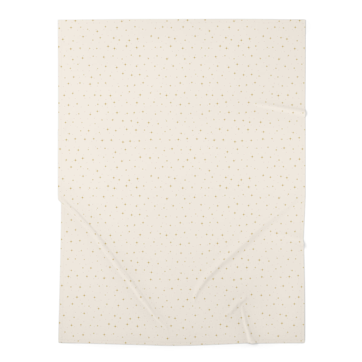 Golden Stars Swaddle Blanket – Christian baby gift from Little Baby Nest Co