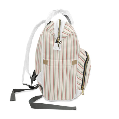 Ticking Stripe Diaper Backpack