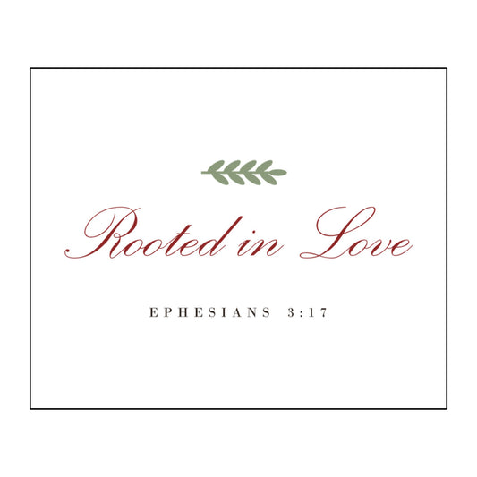 Rooted in Love Comfort Candle Set – Christian candle gift from Little Baby Nest Co