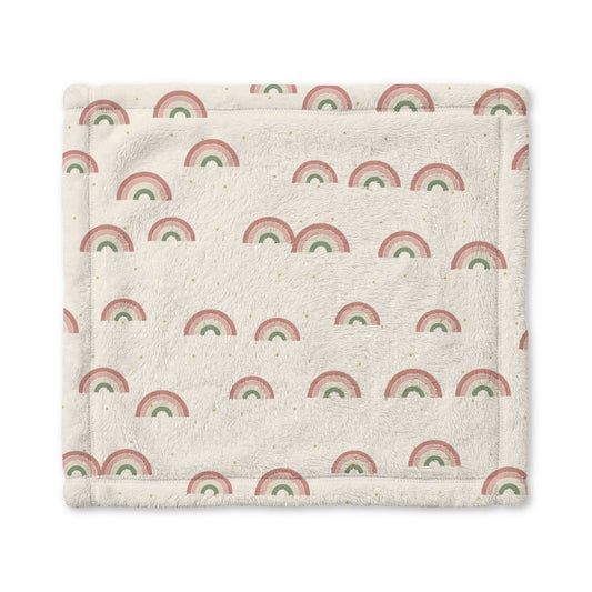 Muted Rainbows Lovey – baby gift from Little Baby Nest Co