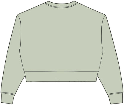 Snow Days Crop Crewneck