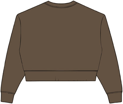 Snow Days Crop Crewneck