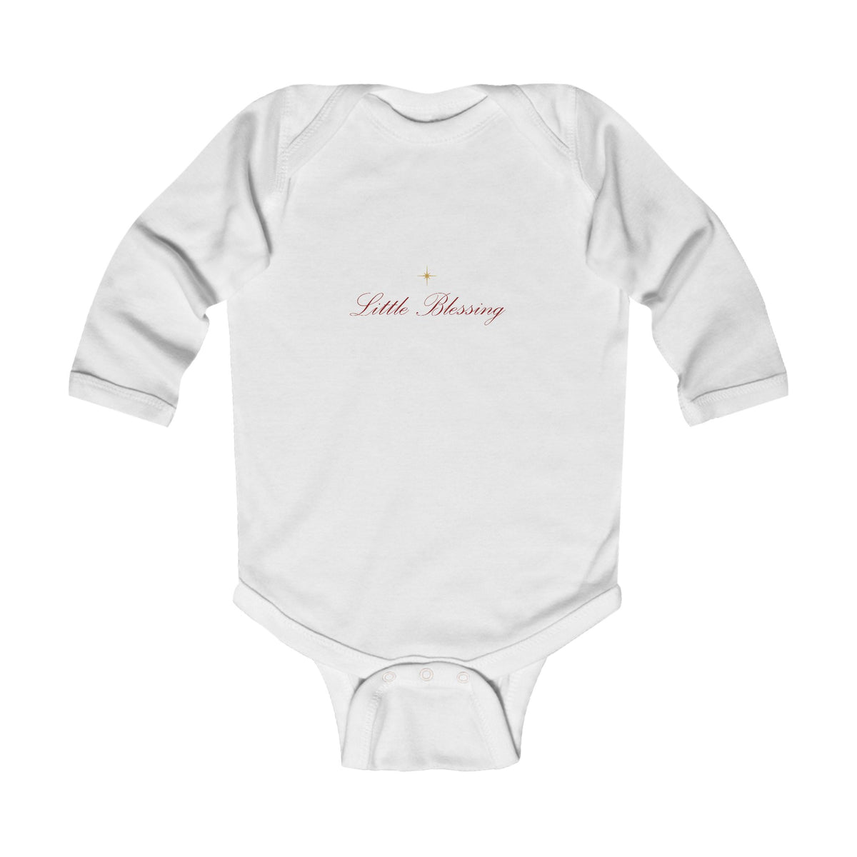 Little Blessing Baby Bodysuit – Christian baby gift from Little Baby Nest Co