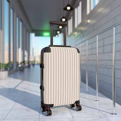 Ticking Stripe Suitcase