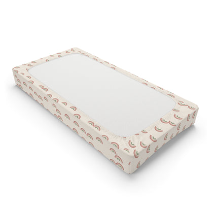 Muted Rainbows Changing Pad Cover