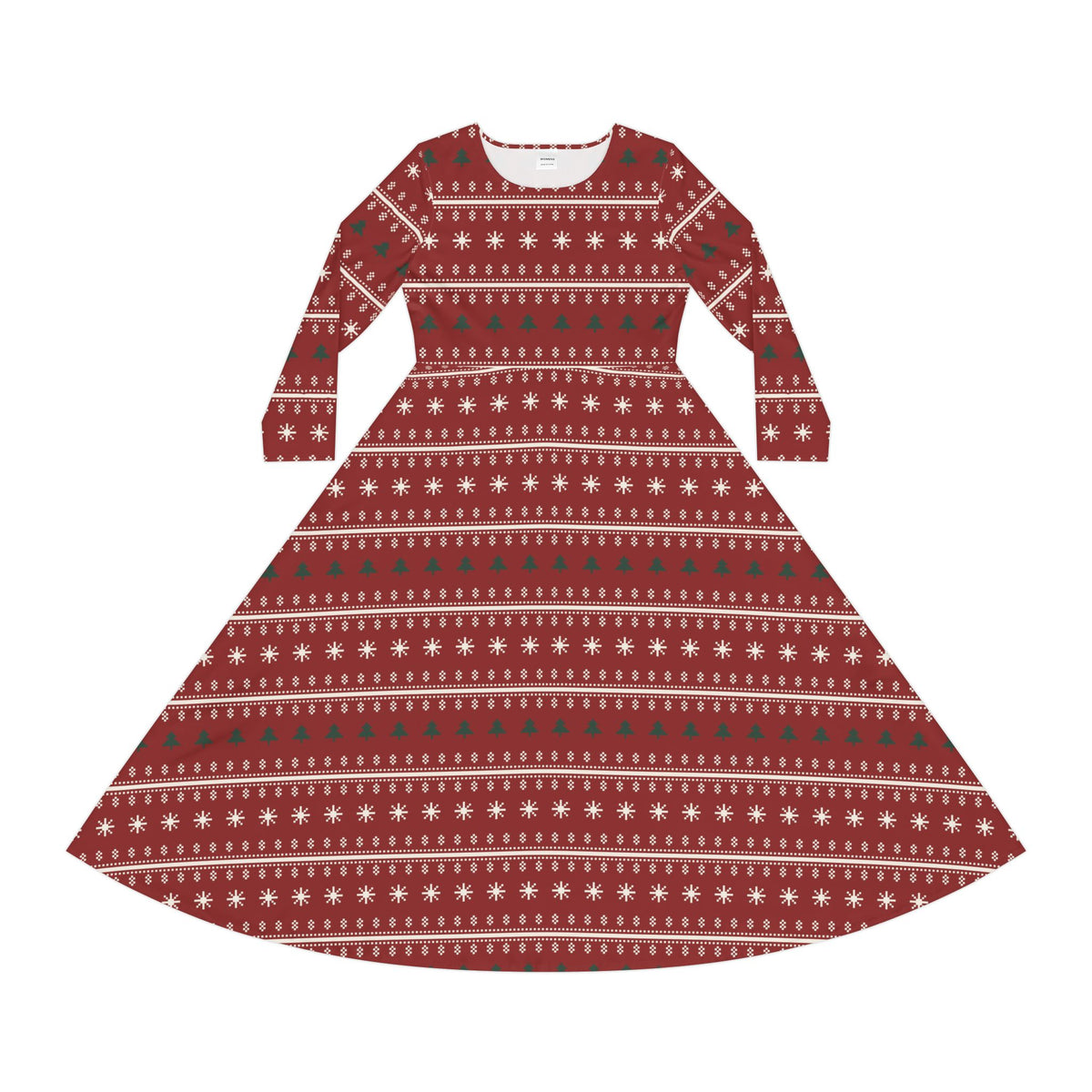 Fair Isle Long Sleeve Dress – cozy apparel from Little Baby Nest Co