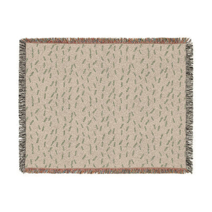 Olive Branch Woven Blanket – cozy blanket from Little Baby Nest Co