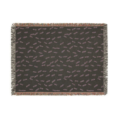 Olive Branch Woven Blanket