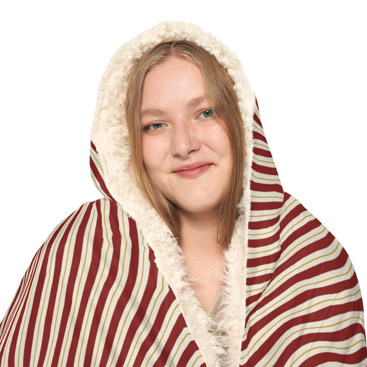 Candy Cane Stripe Snuggle Blanket