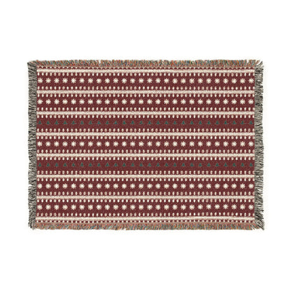 Fair Isle Woven Blanket