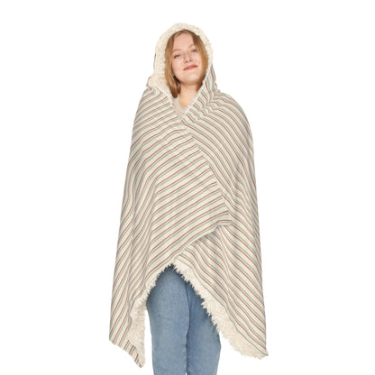 Ticking Stripe Snuggle Blanket