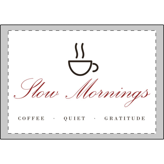Slow Mornings Candle and Eye Mask Set – candle gift from Little Baby Nest Co