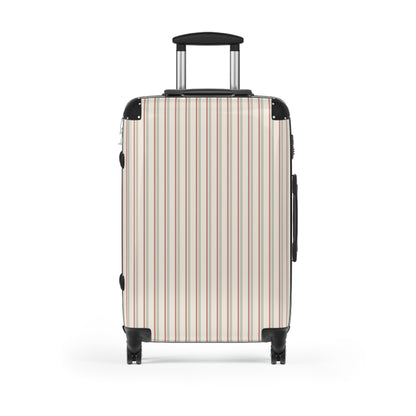 Ticking Stripe Suitcase