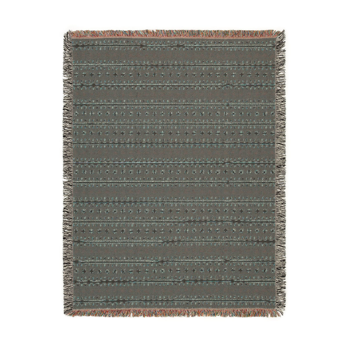 Fair Isle Woven Blanket