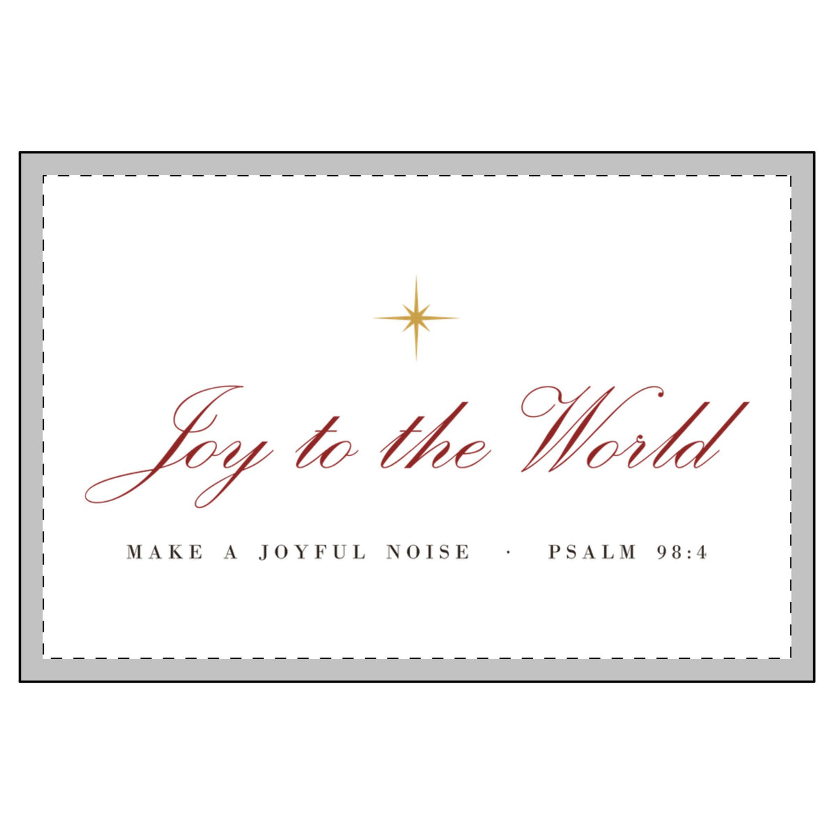 Joy to the World Candle and Santa Socks Set – Christian candle gift from Little Baby Nest Co
