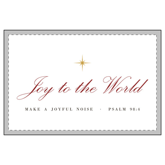 Joy to the World Candle and Santa Socks Set – Christian candle gift from Little Baby Nest Co