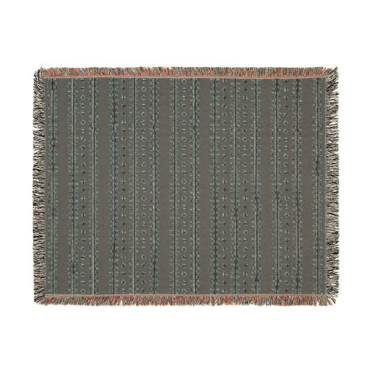 Fair Isle Woven Blanket